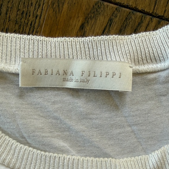 White Ruffle Front Sleeveless Tank Top - Picture 2 of 4